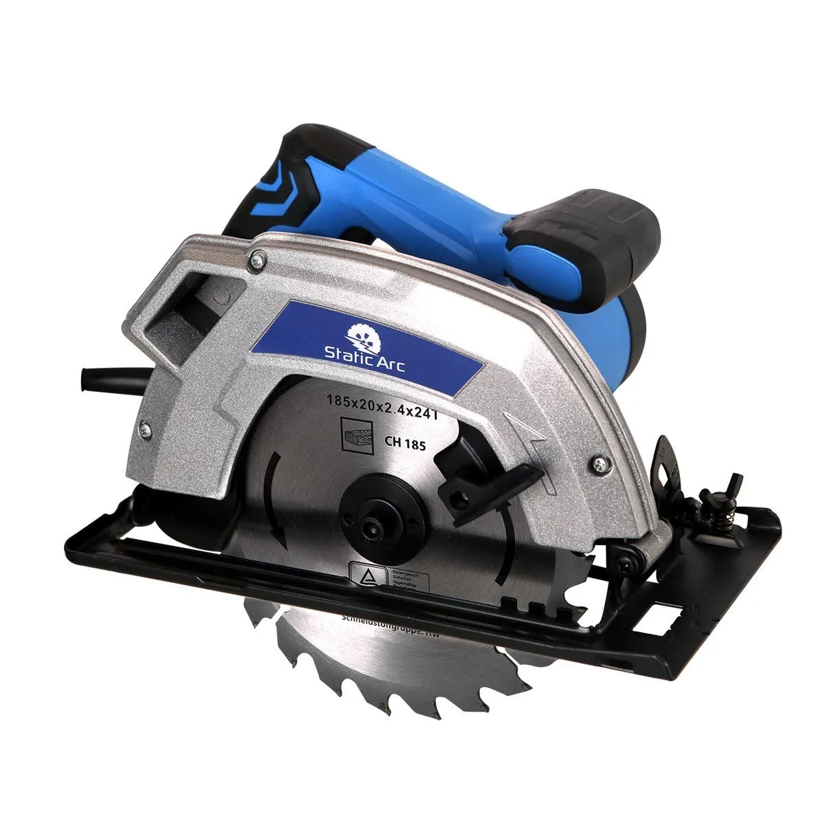 1400W ELECTRIC CIRCULAR SAW WOOD CUTTING BLADE POWER CHOP MITRE CUT 185mm DISC