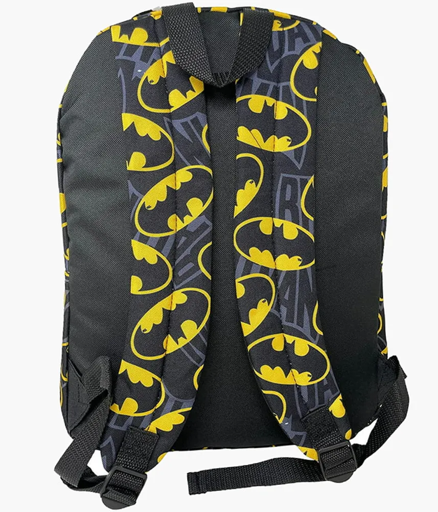 16" Batman Logo Backpack