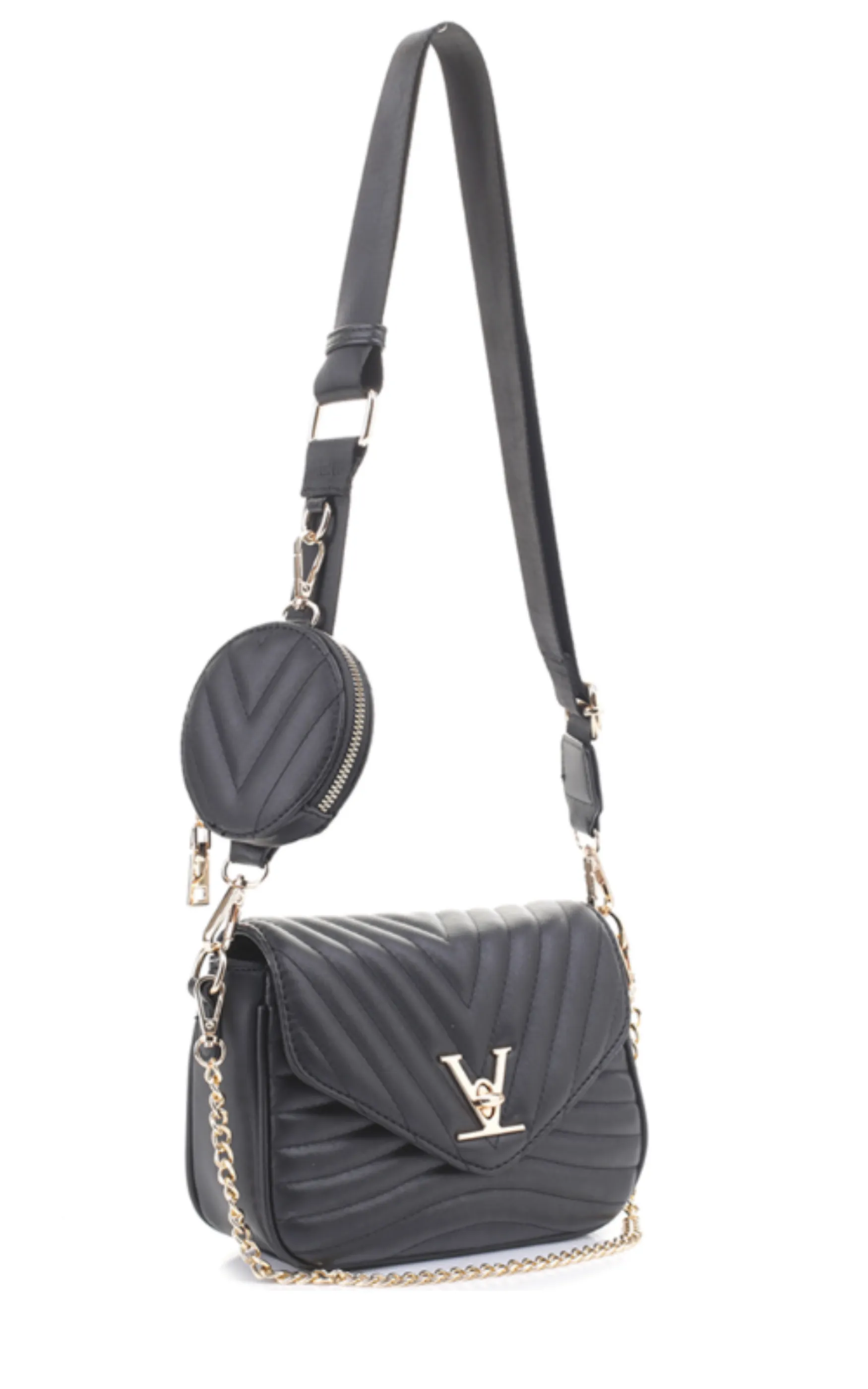 2-in-1 Crossbody Bag w/ Coin Purse