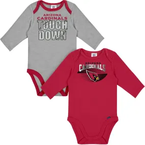 2-Pack Baby Boys Cardinals Long Sleeve Bodysuits