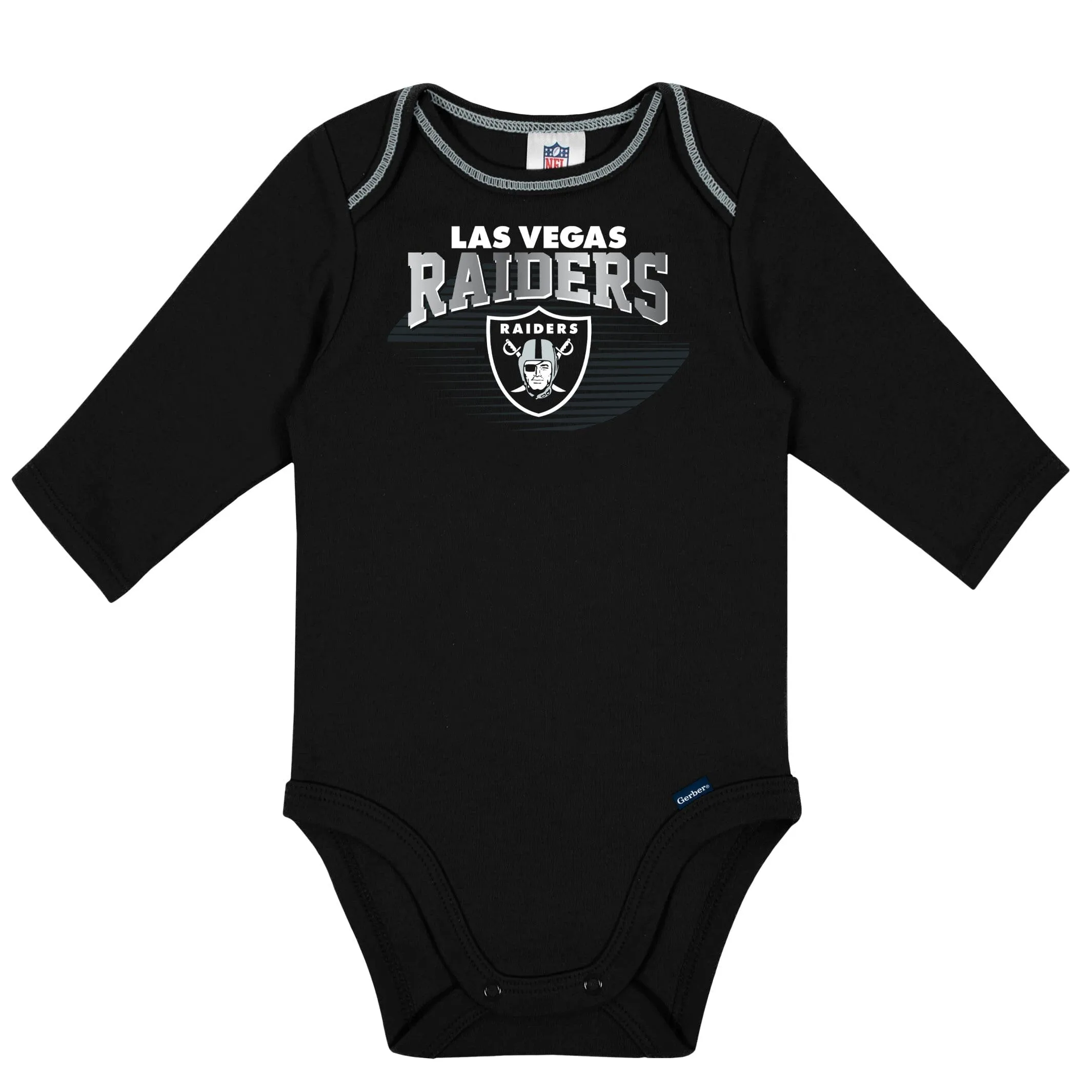 2-Pack Baby Boys Raiders Long Sleeve Bodysuits