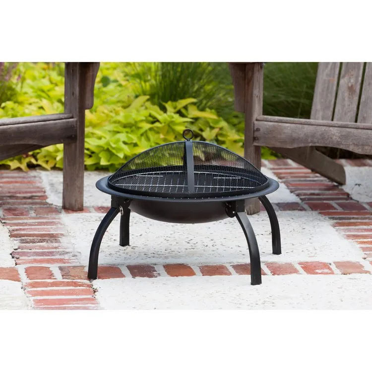 22" Folding Fire Pit