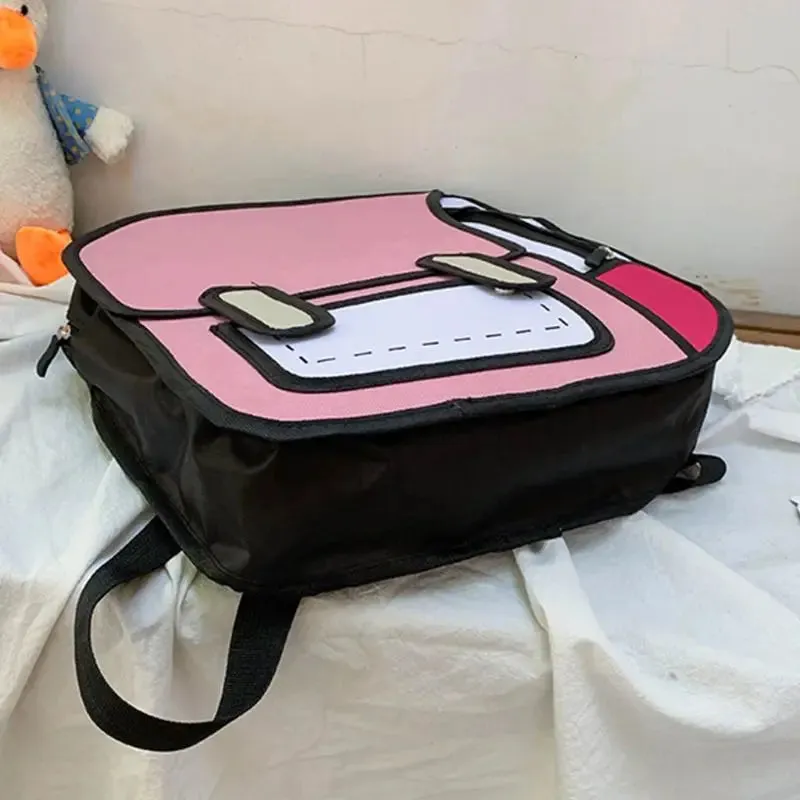 2D Cartoon Backpack