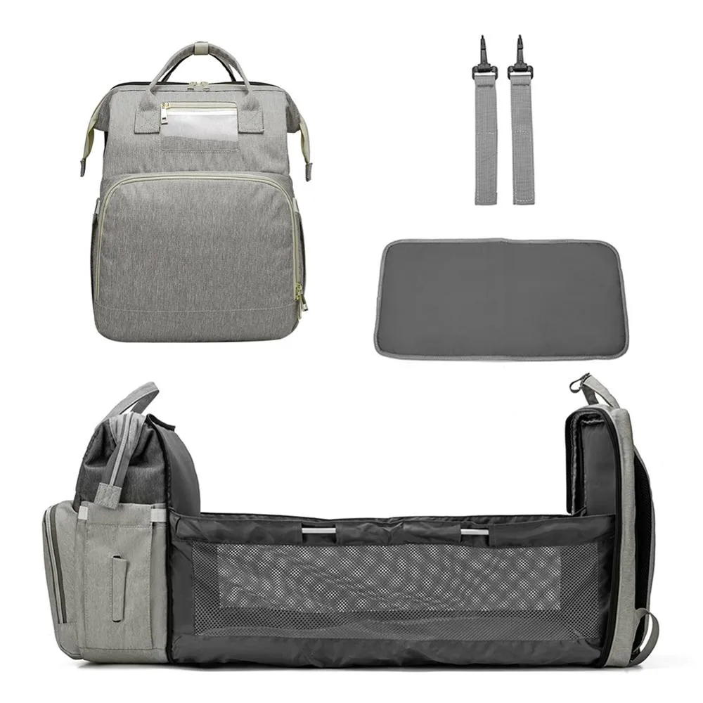 3-in-1 Luxury Mom Travel Baby Diaper Bag