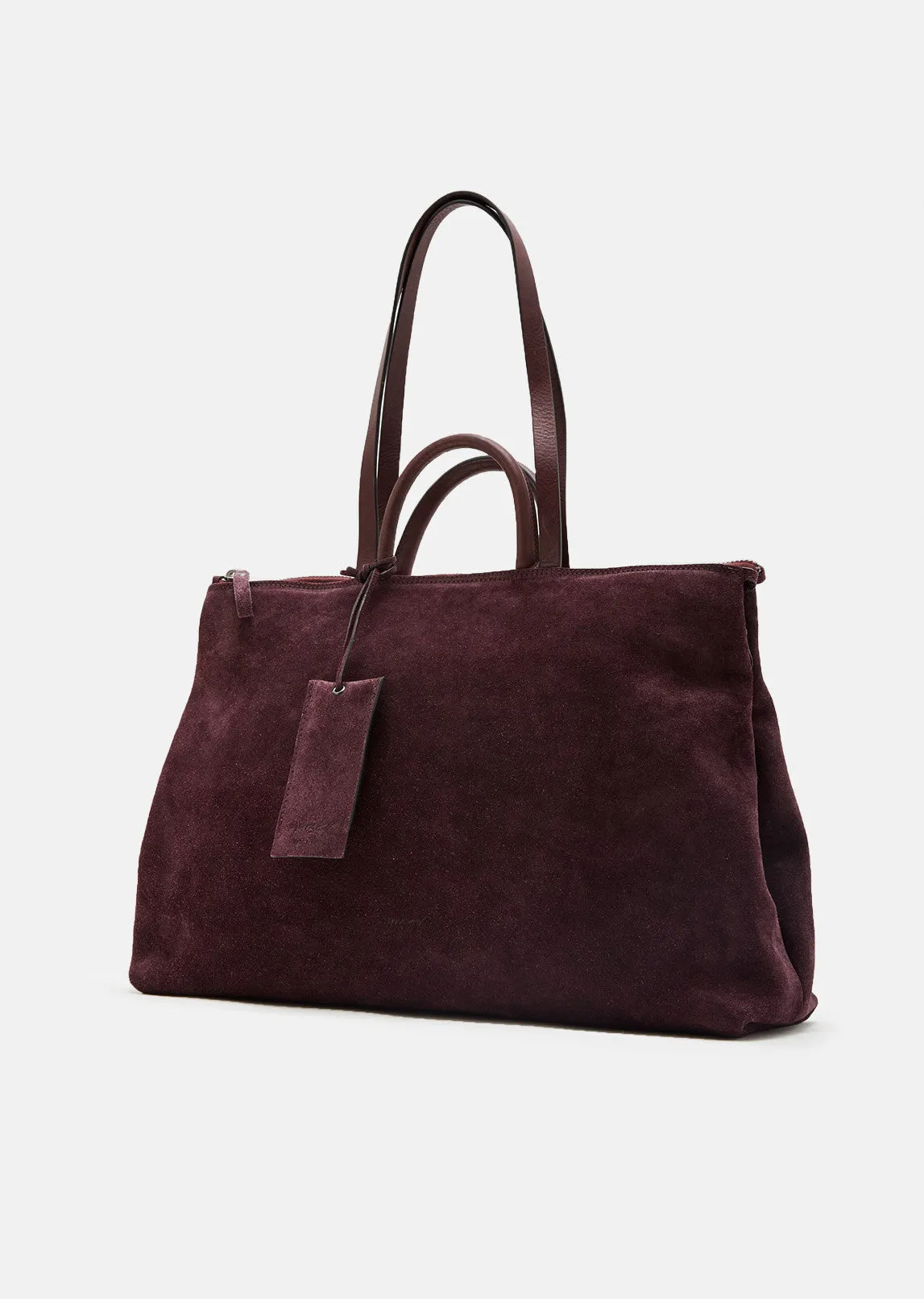 4 In Orizzontale Suede Bag