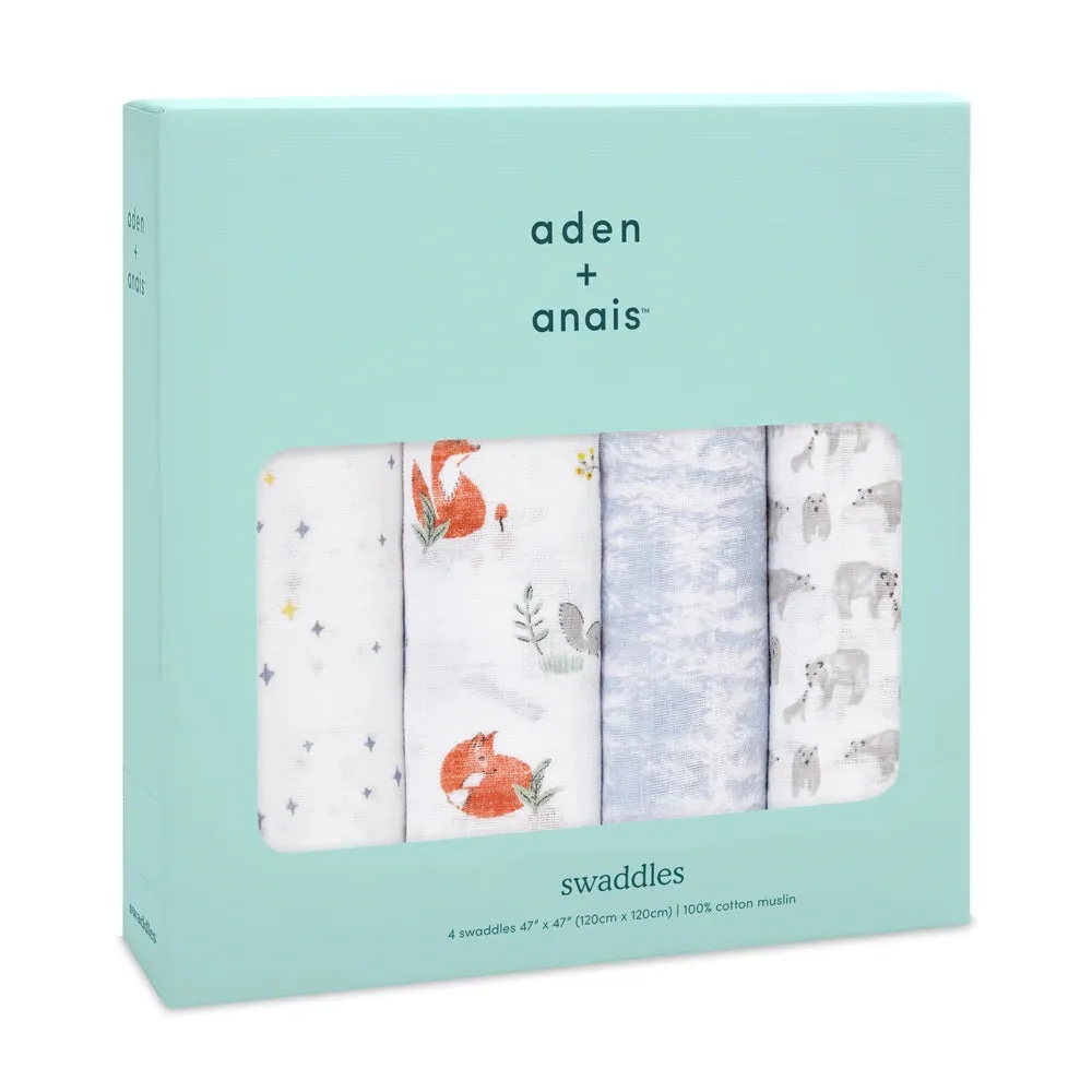 aden   anais Muslin Swaddles - Naturally