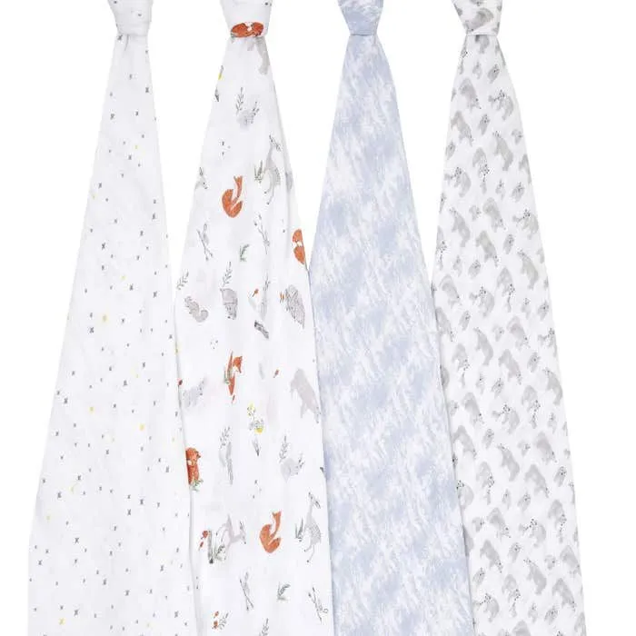 aden   anais Muslin Swaddles - Naturally