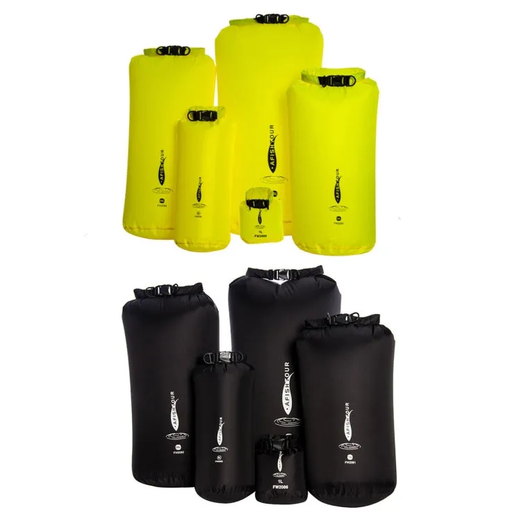 AFISHTOUR Outdoor Bunch Storage Bag Multi-Function Light Thin Waterproof Storage Bag, Size: 20L(Yellow)