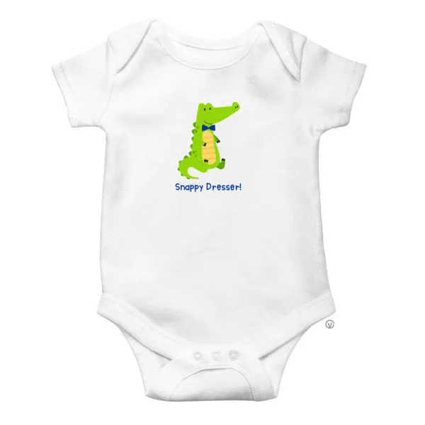 Alligator Diaper Shirt