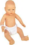 Anatomically Detailed - 17" Baby Doll (Caucasian Girl)