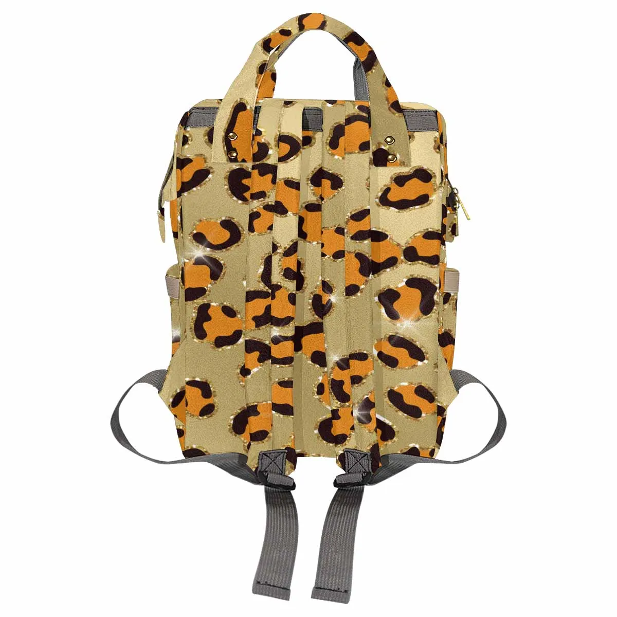 Animal Print 10  Diaper Bag Backpack