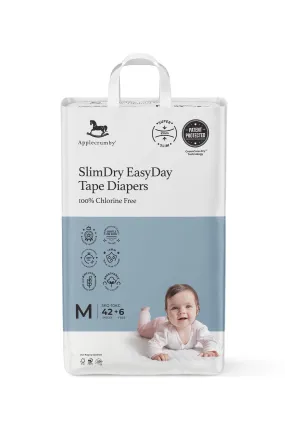 Applecrumby® Slimdry Easyday Tape Diapers