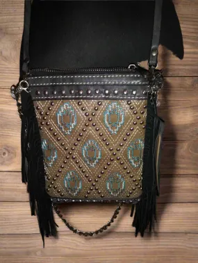 Aztec Gray Phone Bag