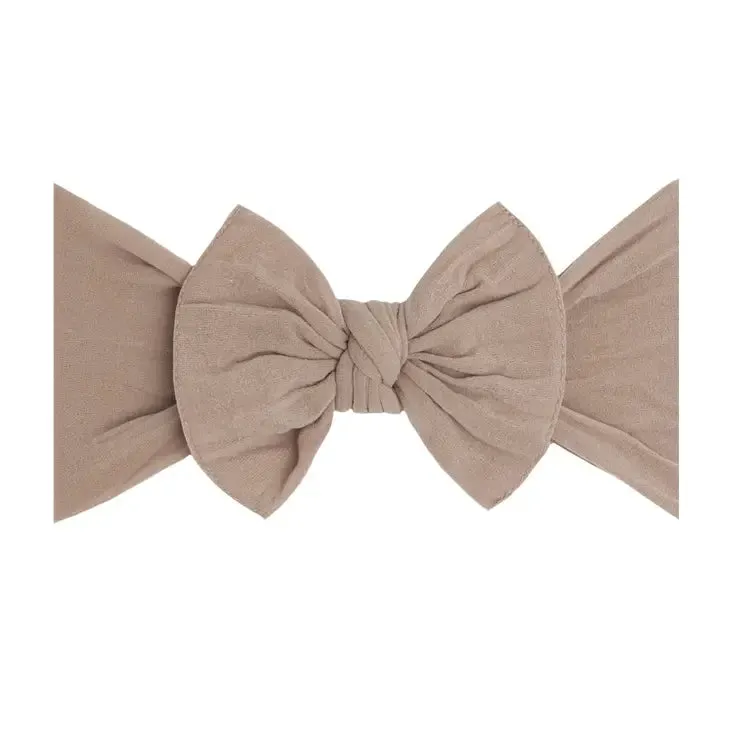 Baby Bling Bows - Classic Knot - Oak