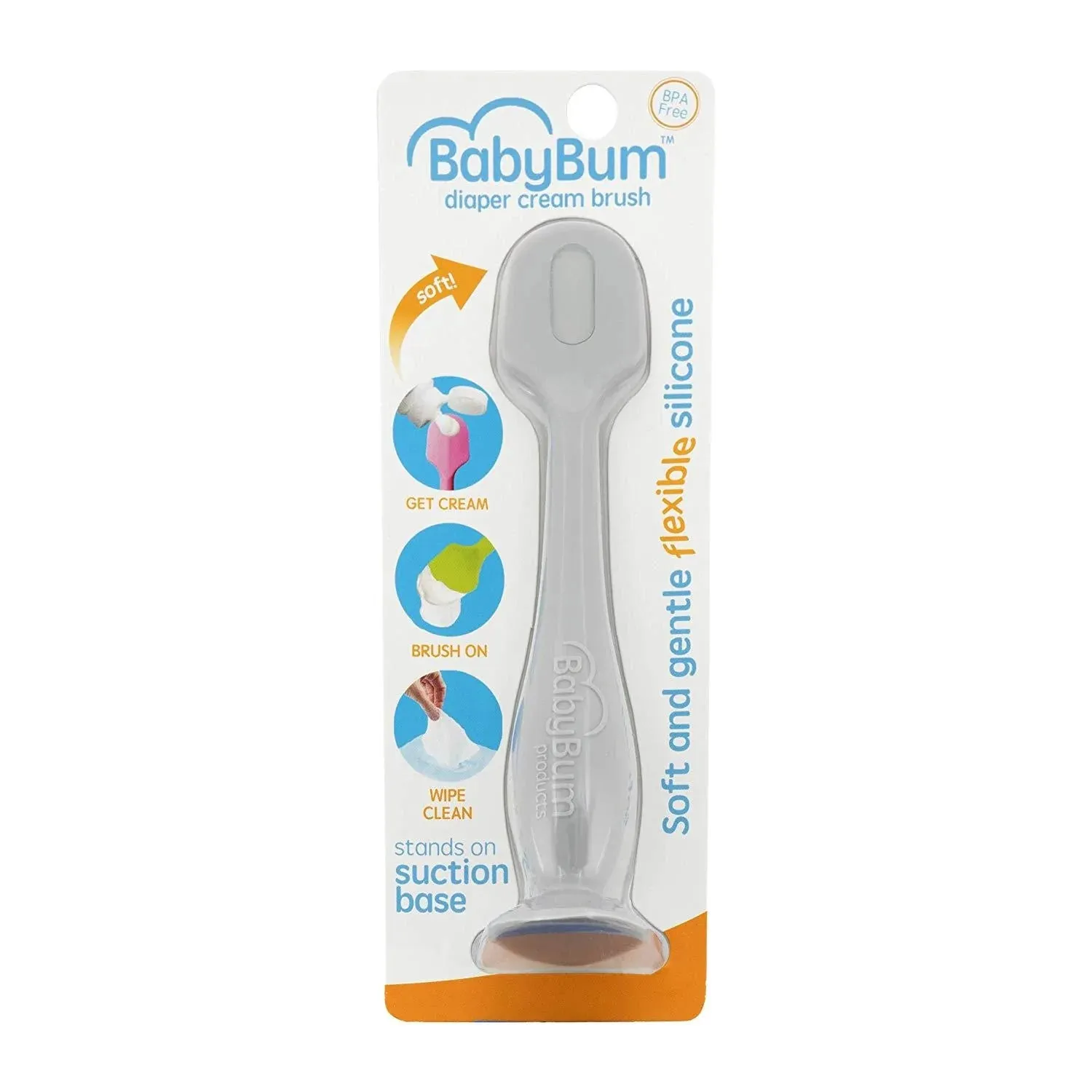 Baby Bumco™ Diaper Cream Brush - Grey