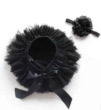 Baby Cotton Chiffon Ruffle Bloomers