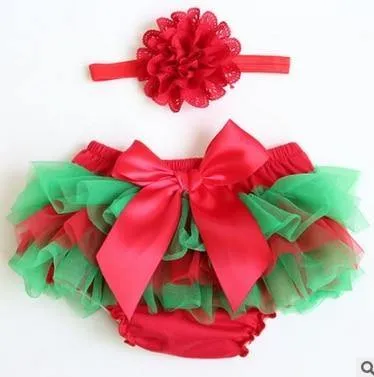 Baby Cotton Chiffon Ruffle Bloomers