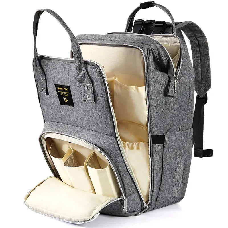 Baby Diaper Large Capacity Stylish Modern Backpack