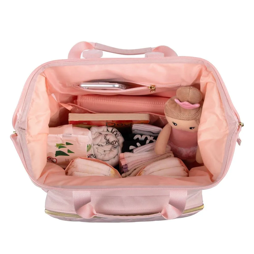 Baby Essentials Diaper Bag - Pink