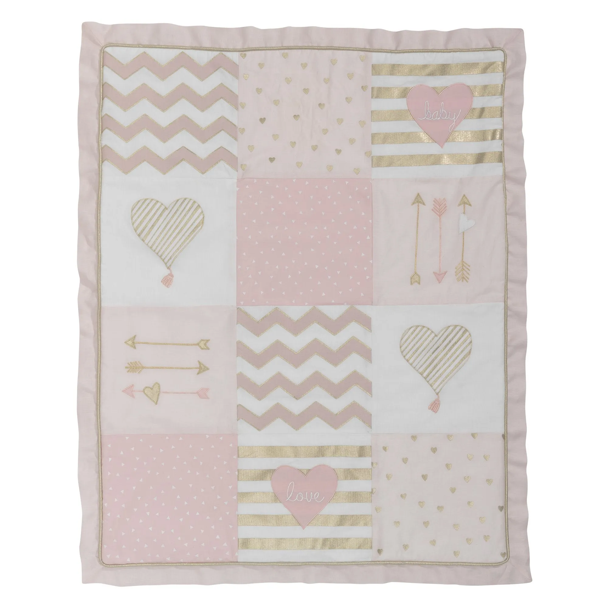 Baby Love 4-Piece Crib Bedding Set