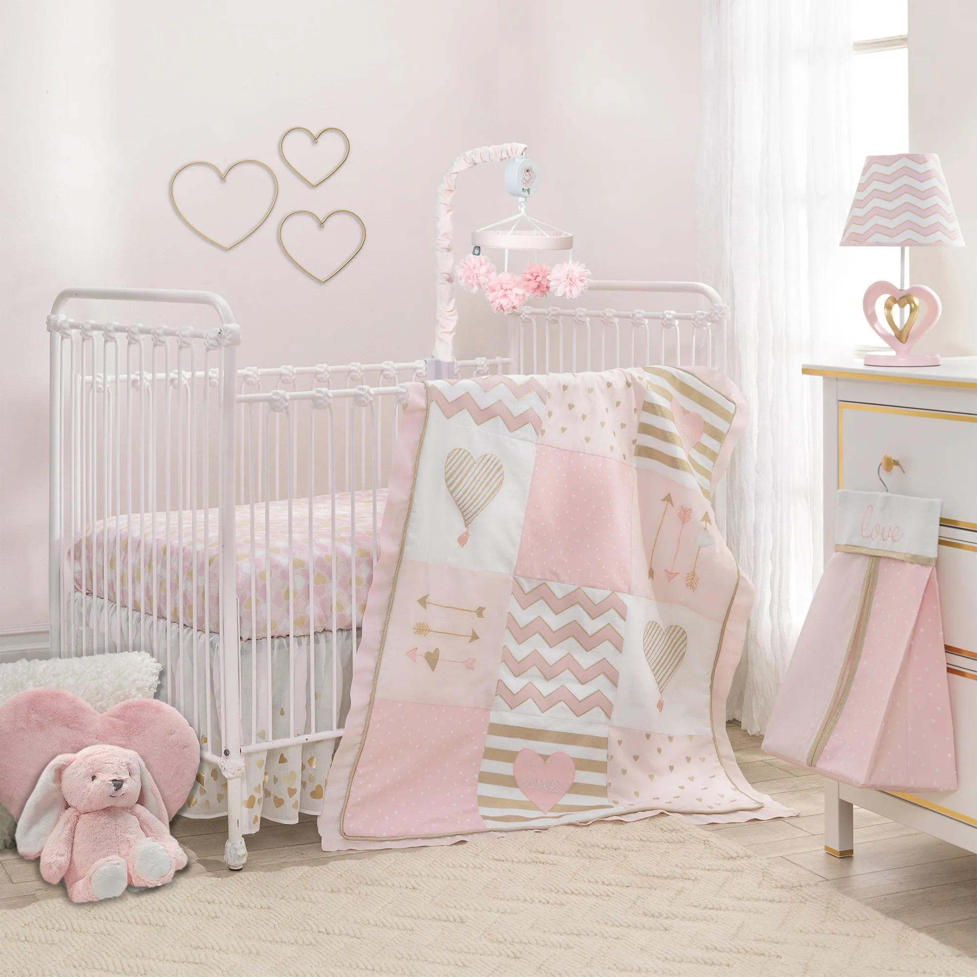 Baby Love 4-Piece Crib Bedding Set