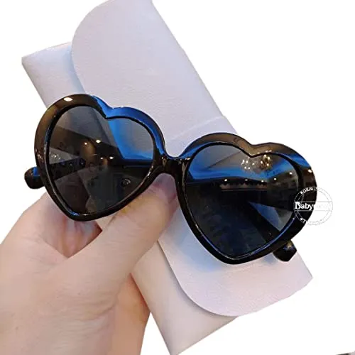 Babymoon Kids Heart Shaped Summer Sunglasses Goggles For Girls & Boys