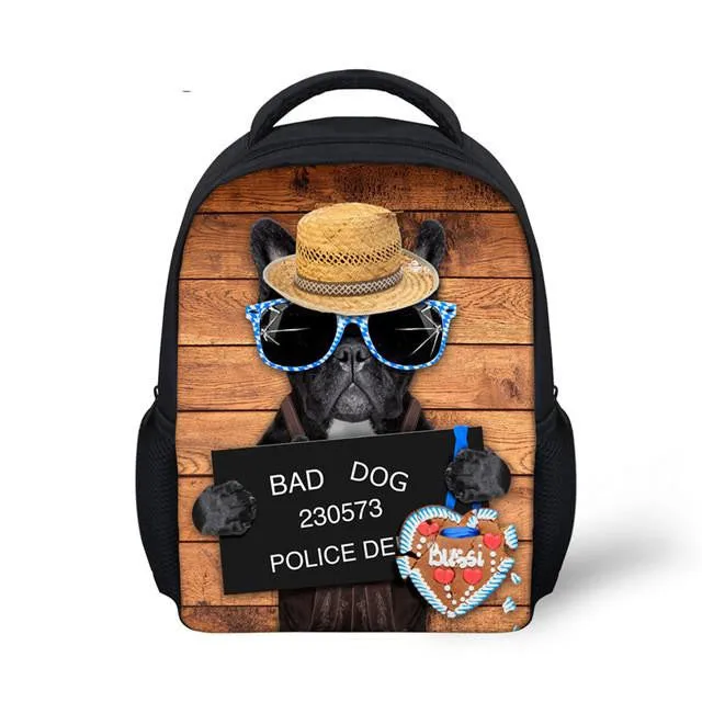 Bad Dog Print - Baby Bag