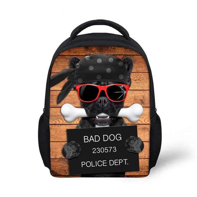 Bad Dog Print - Baby Bag