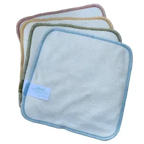 Bamboo Terry|Velour Wipes: 4 pk ETHER, NETTLE, YARROW, LOAM / 8x8