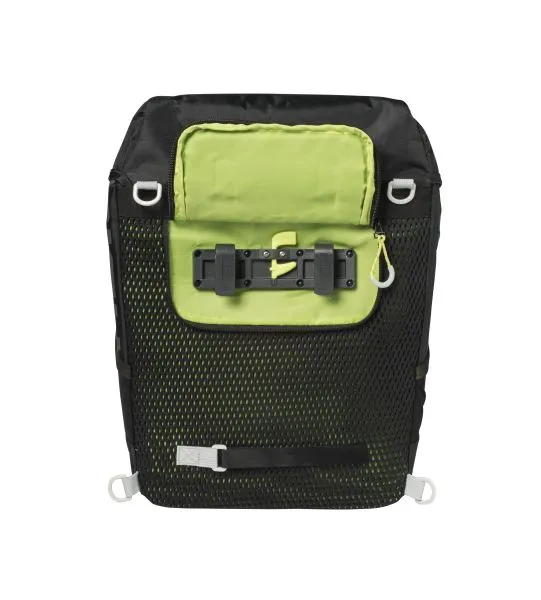 Basil Miles Daypack Bicycle Bag 17L Black Lime