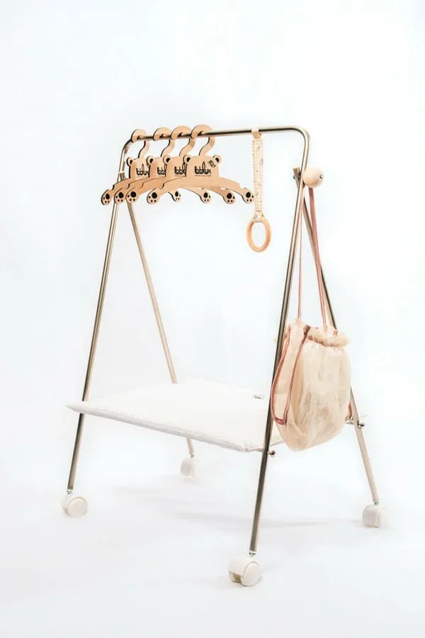 Bebelux Clothes Rail, Baby Changer & Bag