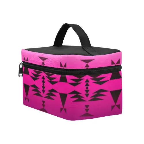 Between the Cascade Mountains Cosmetic Bag/Large