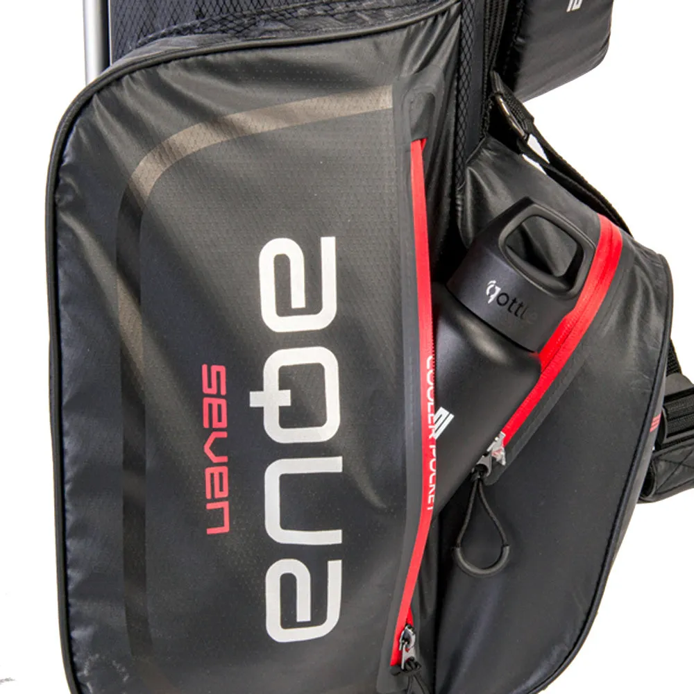 Big Max Aqua Seven Stand Bag - Black/Red