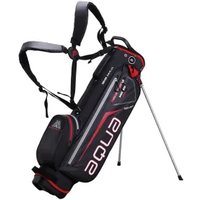 Big Max Aqua Seven Stand Bag - Black/Red