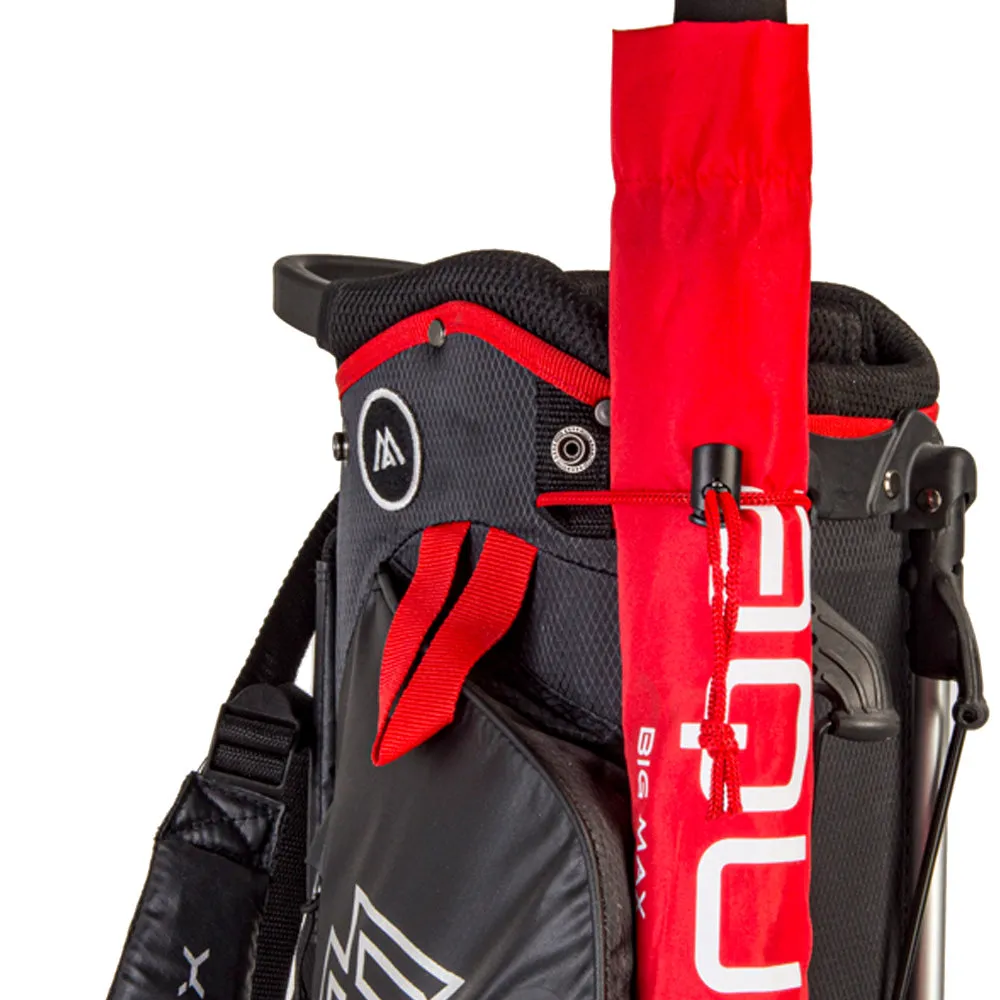 Big Max Aqua Seven Stand Bag - Black/Red