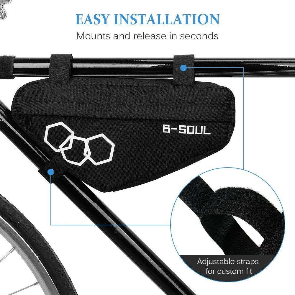 Bike Triangle Bag Bicycle Front Frame Tube Bag Frame Bag MTB Cycling Tool Accessories Storage Bag Pouch