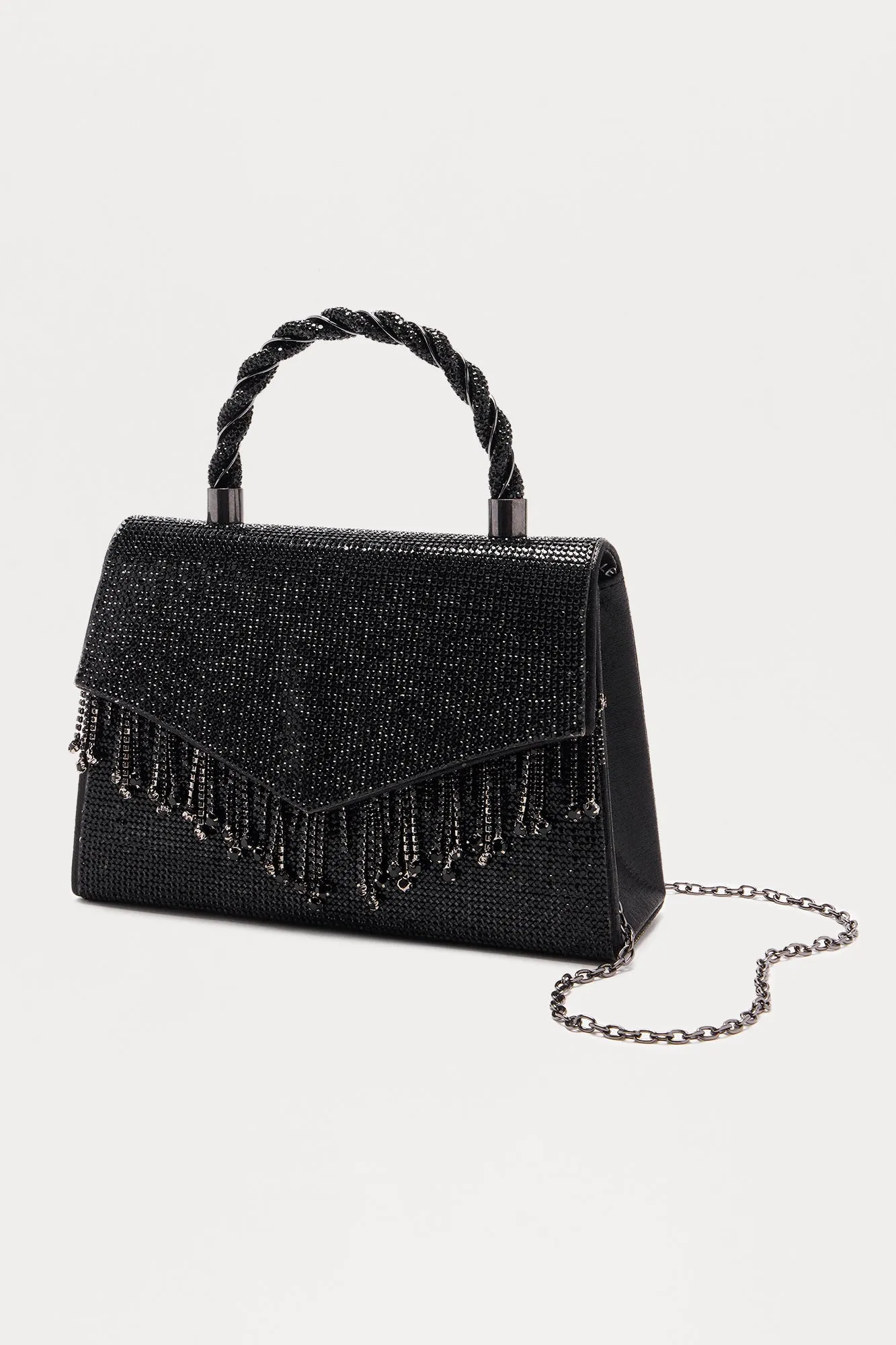 Black Cat Handbag - Black