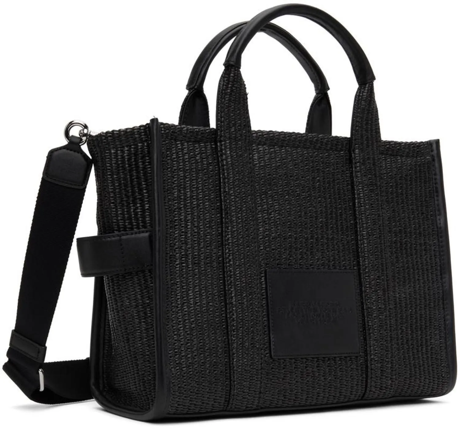 Black 'The Woven Medium Tote Bag' Tote