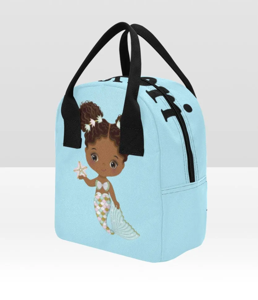 Blue Mermaid Lunch Bag