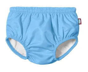 Boys and Girls UPF 50  Swim Diaper Cover | Bright Light Blue