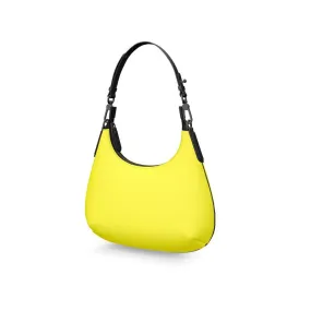 Bright Yellow Mini Curve Bag