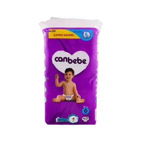 CANBEBE DIAPERS EXTRA LARGE 6 - 40 DIAPERS