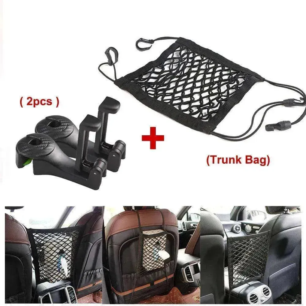 Car Hook Phone Holder Seat Back Hanger Bag Purse Cloth