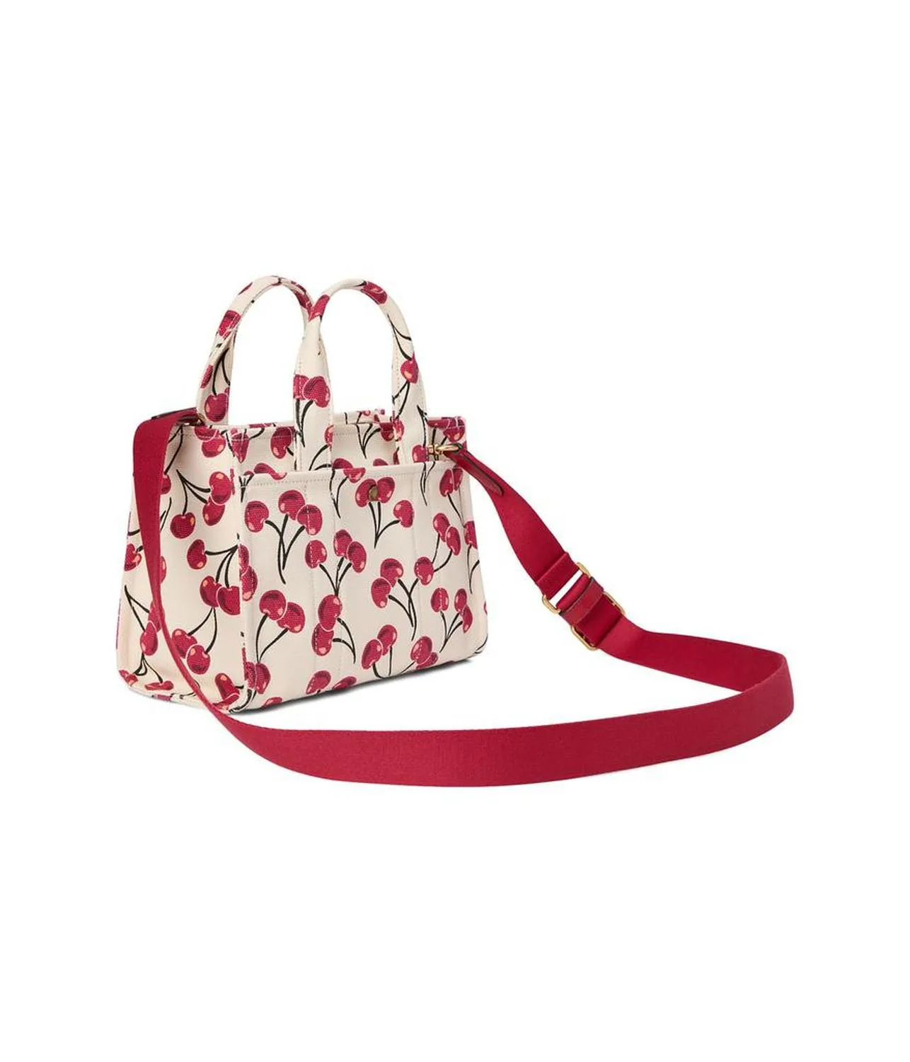 Cargo Tote Bag 26 with Cherry Print