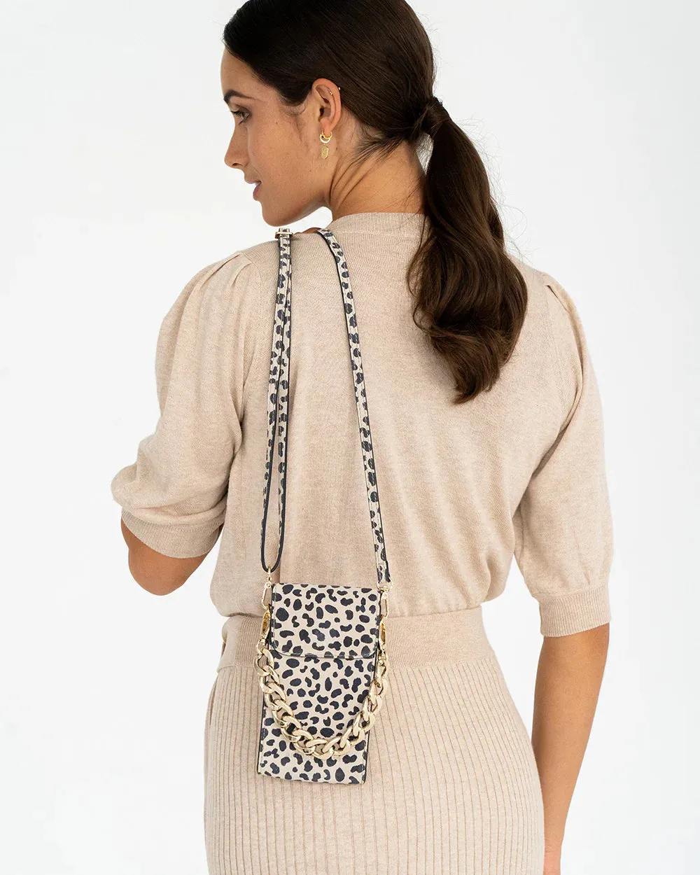 Celeste Phone Bag Spot Suede