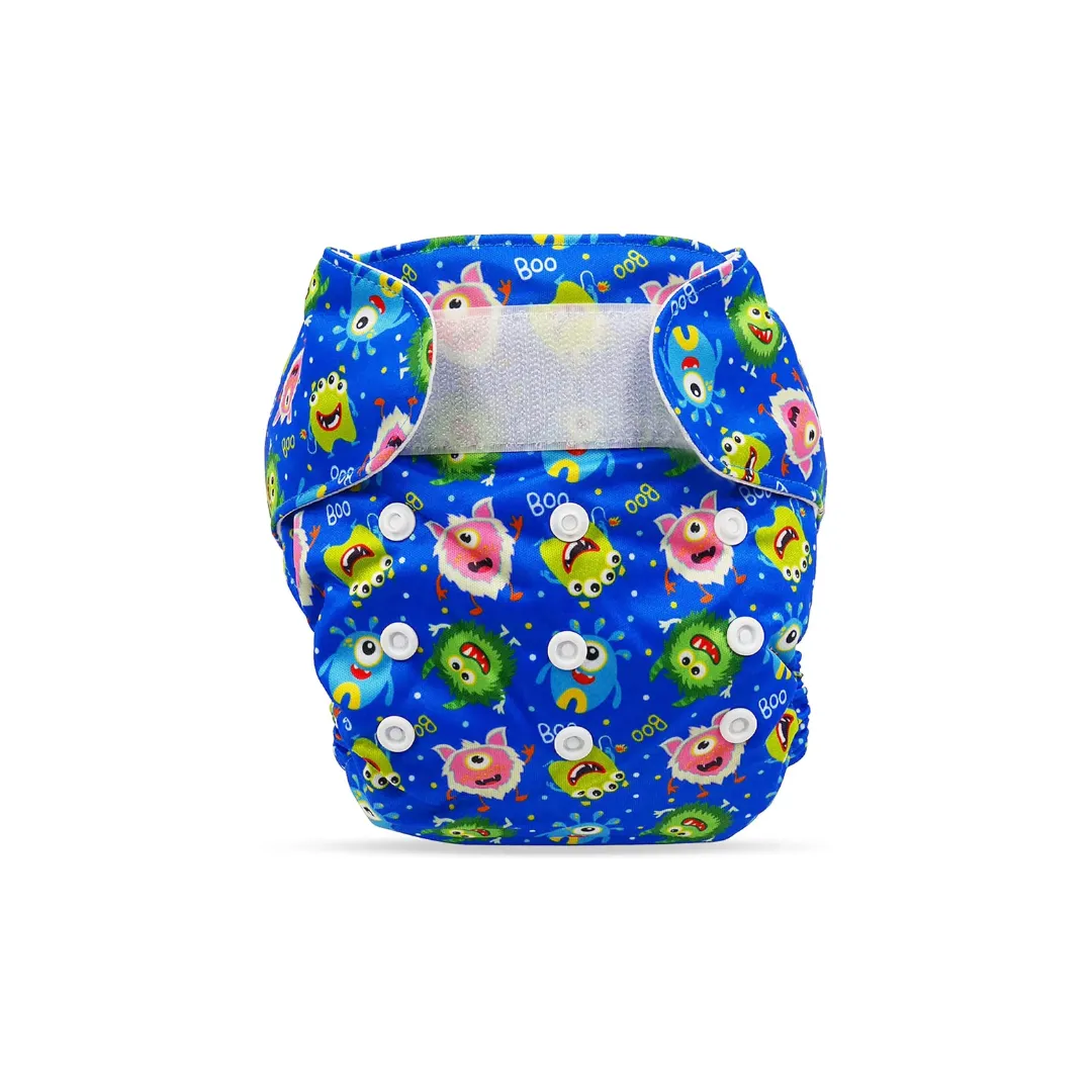 Cheekaaboo 2-IN-1 Reusable Diaper - Monster