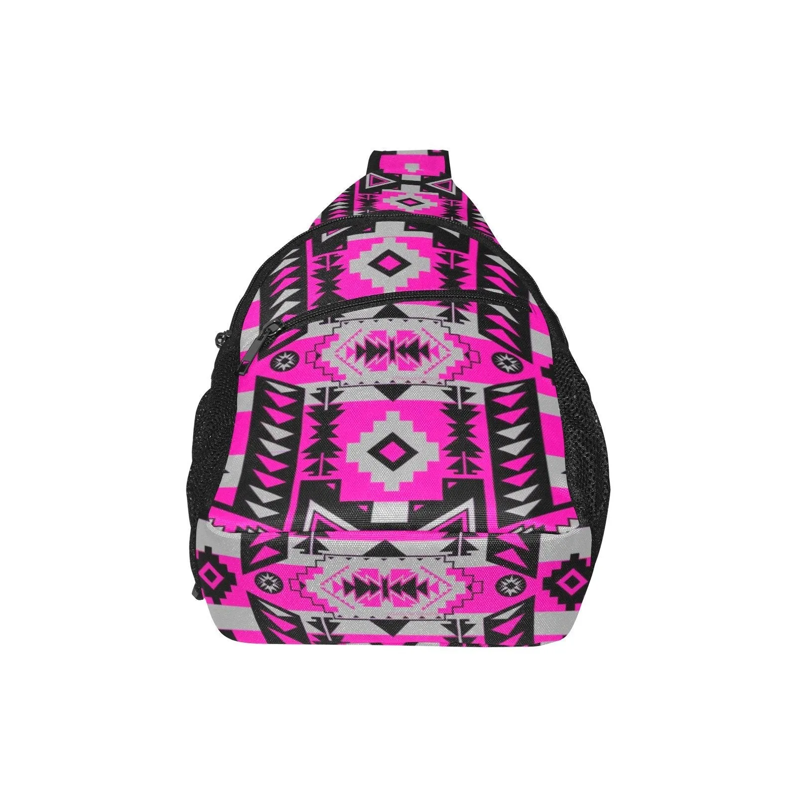 Chiefs Mountain Stunning Sunset Chest Bag