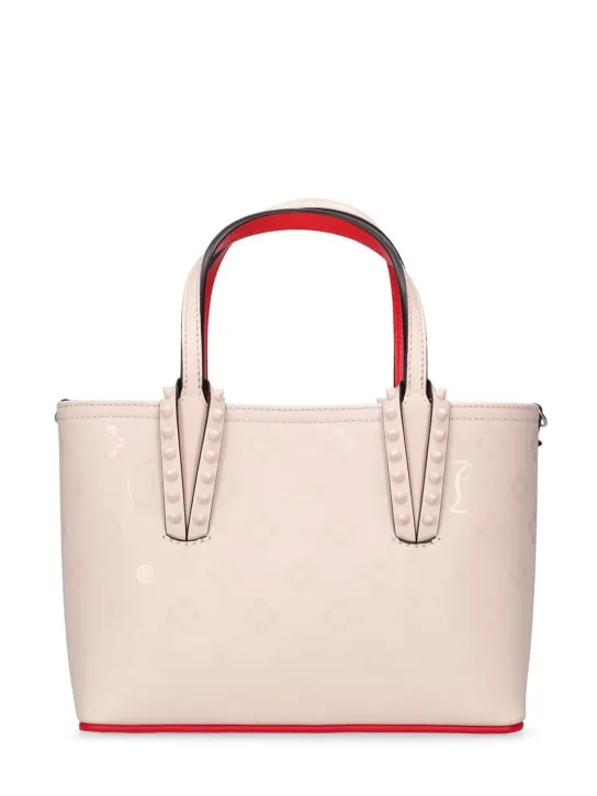 Christian Louboutin   Mini Cabata E/W leather top handle bag 