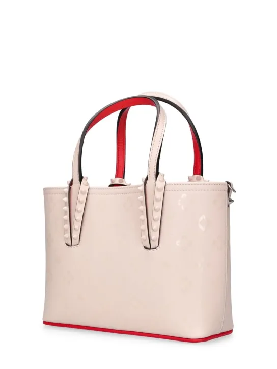 Christian Louboutin   Mini Cabata E/W leather top handle bag 