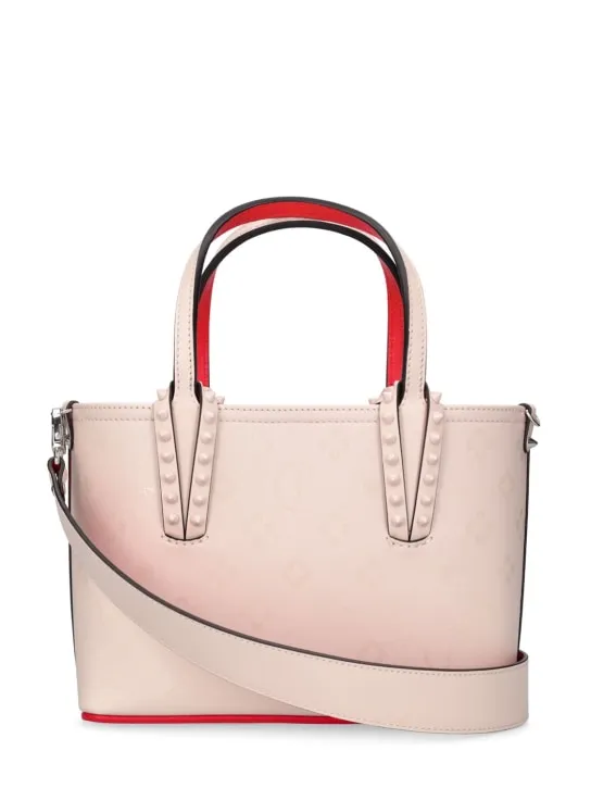 Christian Louboutin   Mini Cabata E/W leather top handle bag 